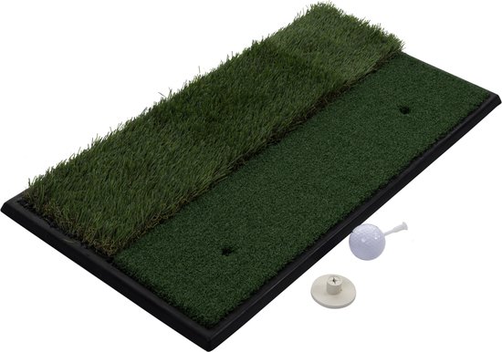Golfmat - 2 Kunstgras Lengtes - 33x63.5 cm van Merkloos — afbeelding 5