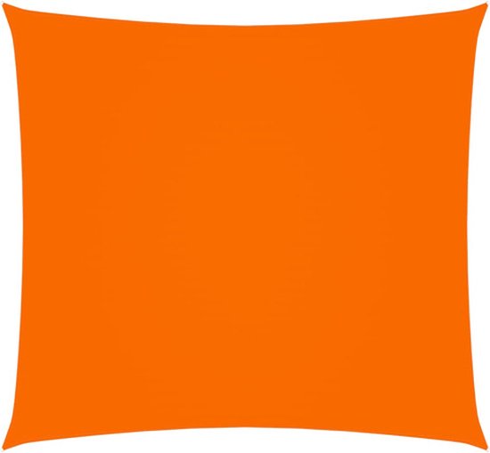 vidaXL Parasol Carré 6x6 m Tissu Oxford Orange