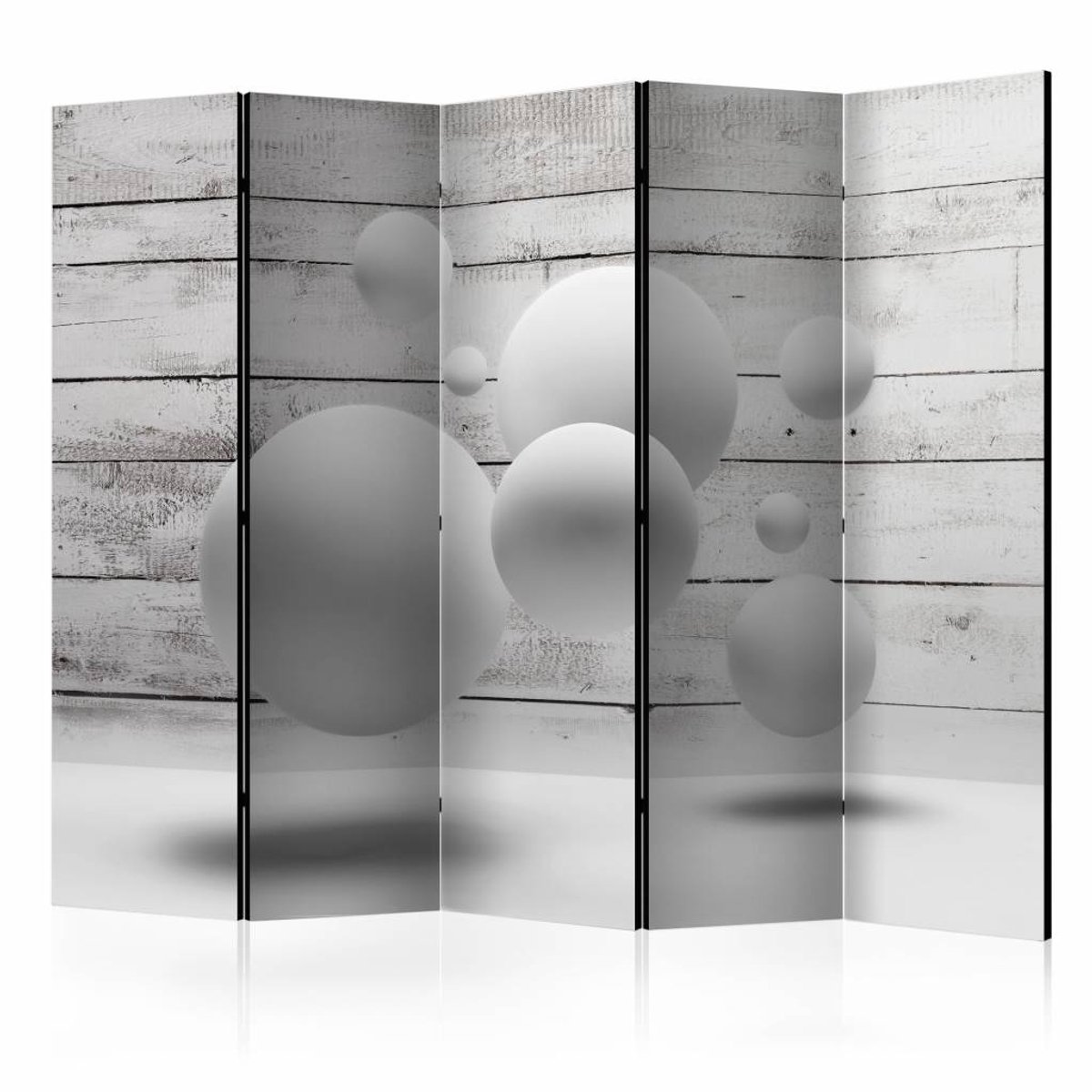 Vouwscherm / Kamerscherm - Ballen 225x172cm , gemonteerd geleverd, dubbelzijdig geprint