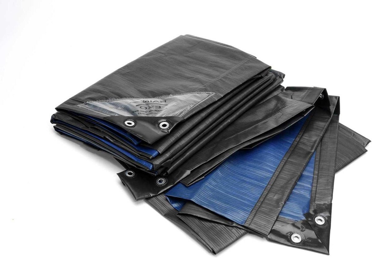 Afdekzeil 2 x 3 m - 250 g/m² - waterdicht - UV-bestendig