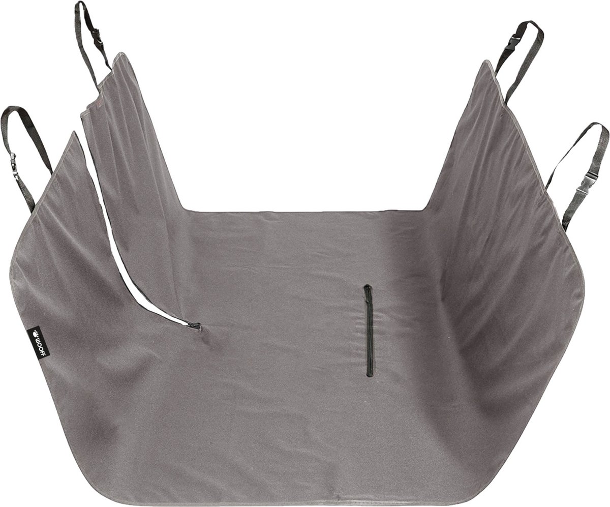 Wooff Autokleed - Hondenautoaccessoire - 144x138 cm Taupe
