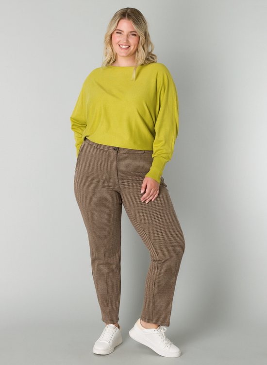 YESTA Rixtianne Bottoms - Classic Brown/Multi - maat 0(46)
