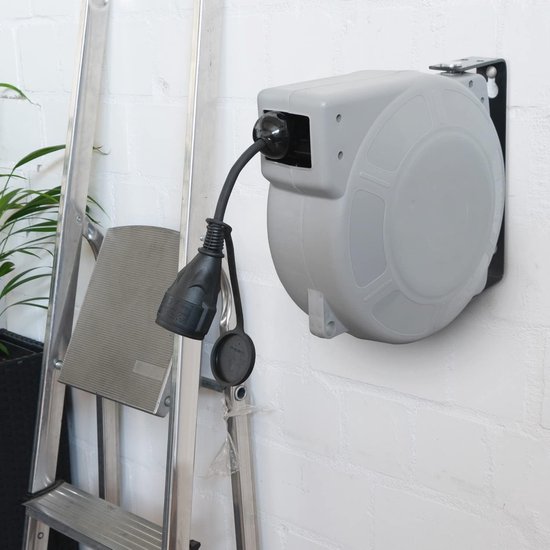 Enrouleur de câble automatique 9 1 mètres 3G2.5 ZECA 4325 - CROP