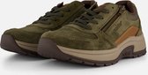 Rieker Sneakers groen Suede - Maat 42
