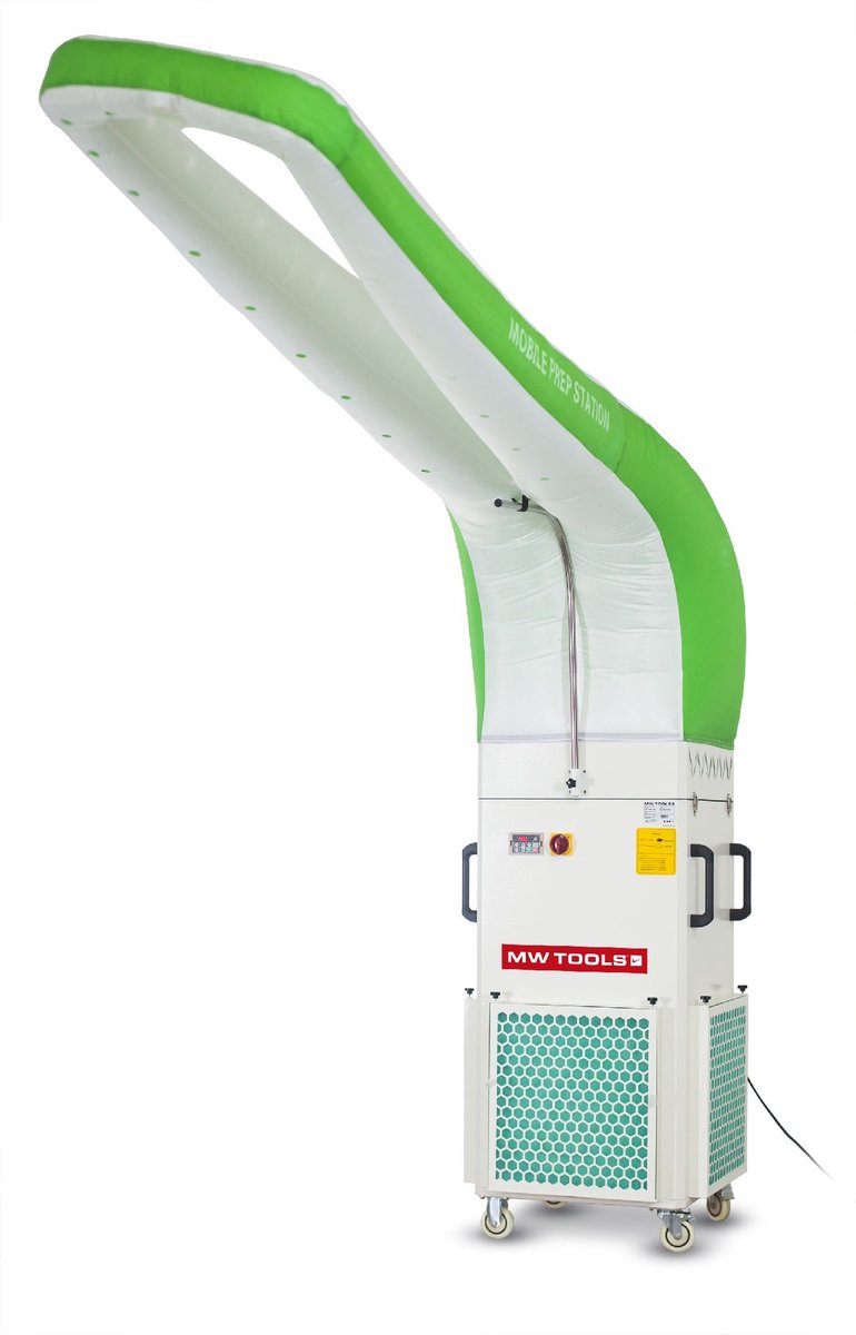 Mobiel filterstation 3000m³/h 1,5 kW MW Tools MSA3000