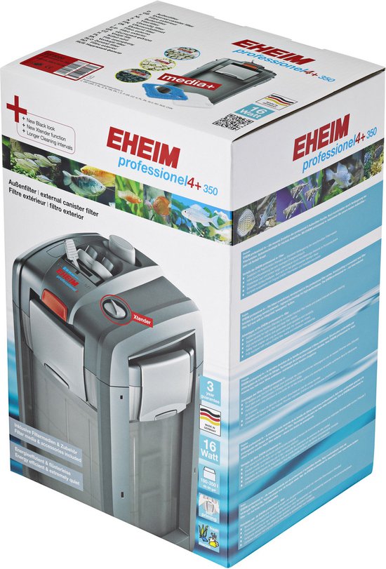 EHEIM professionel 4+ 350 | Eheim Professioneel 4  - Aquariumfilter - 180-350 L