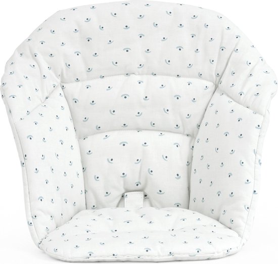Stokke Clikk kussen, Blueberry Boat - Compatibel met de Stokke Clikk kinderstoel - Biedt ondersteuning voor baby's - Omkeerbaar en machinewasbaar - Geschikt voor kinderen van 6-36 maanden