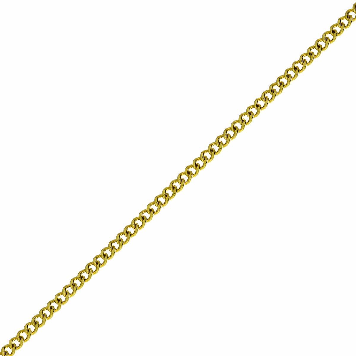Gouden Gourmette Ketting 1.8 mm 50 cm 14 karaats