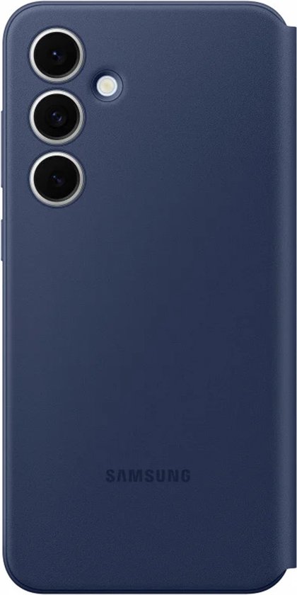 Étui portefeuille Samsung Smart View - Convient pour Samsung Galaxy S24 FE - Blauw