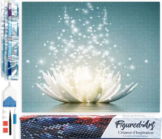 Foto: Adorzy diamond painting kaarten 12 wenskaarten met envelop diamond painting volwassenen diamond painting volledig pakket