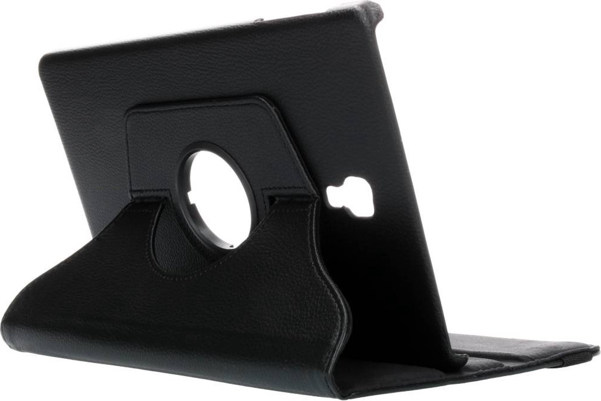 360° Draaibare Bookcase geschikt voor Samsung Galaxy Tab A 10.5 (2018) - Zwart