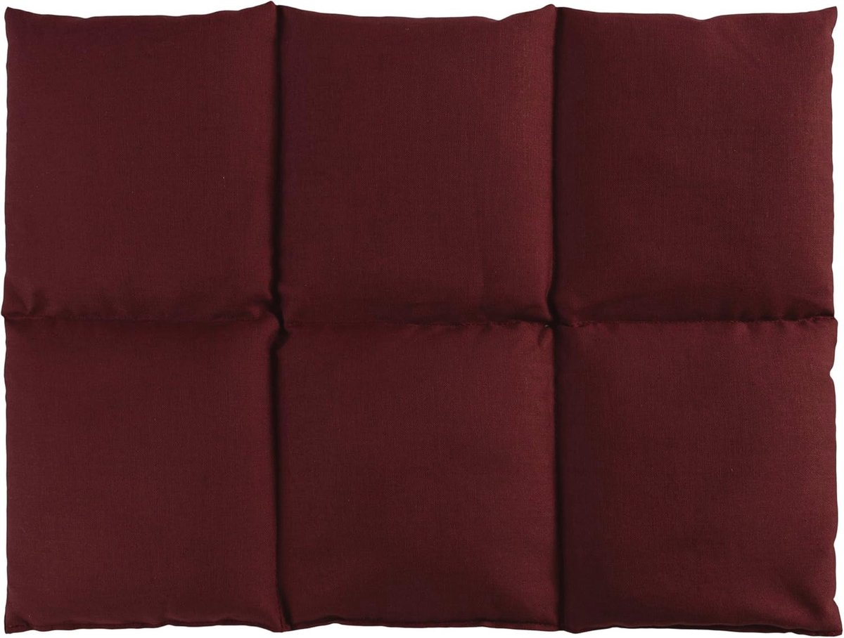 Goedkoopste Warmtekussen Kersenstenen 40x30cm - 6-Kamer Kussen voor Rug, Buik en Voeten - Pijnverlichting en Ontspanning