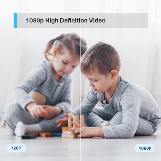 Tapo C200 Beveiligingscamera binnen - 1080P- Full HD- Pan/Tilt