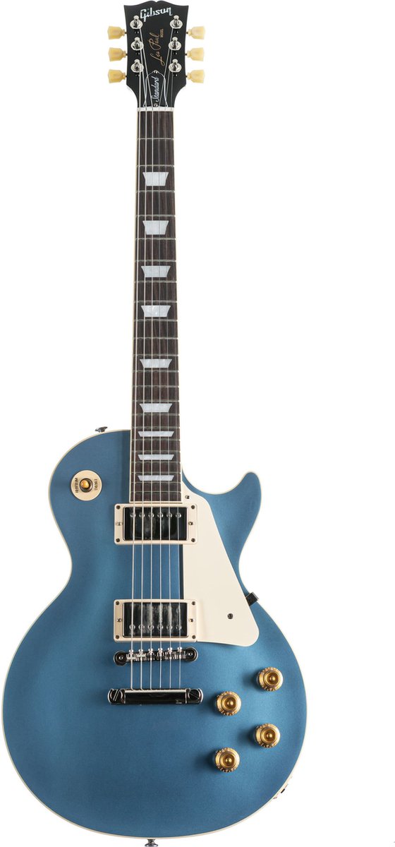 Gibson Les Paul Standard '50s Plain Pelham Blue Top - Single-cut elektrische gitaar