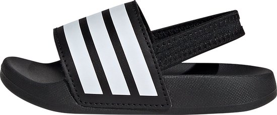 adidas Sportswear Claquette Adilette Estrap Enfants - Enfants - Noir - 19