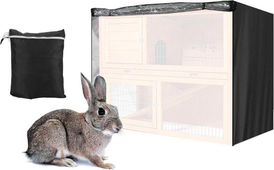 Besttoolifes Driehoek konijnenhok, huisdierenhuis konijn pluimveekooi