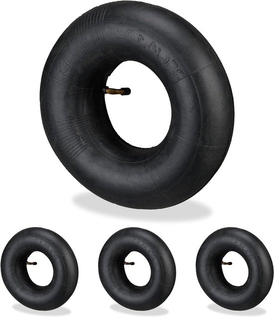 2x Luchtbanden 210x65 Mm Voor Bolderkarren, Steekwagens En Kruiwagens
