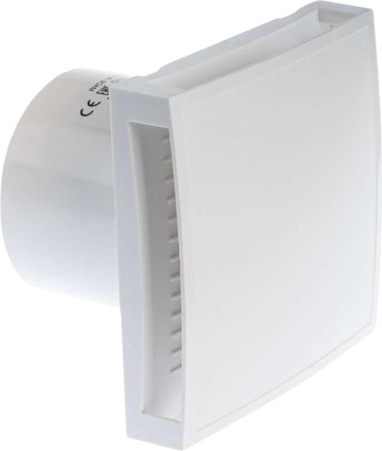 Stille badkamerventilator 150 mm 525 m³/u - met terugloopklep