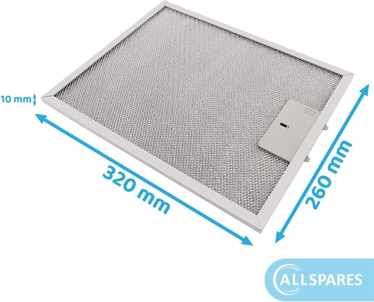 Pelgrim av20 aluminium vetfilter voor afzuigkap - Het grootste online winkelcentrum