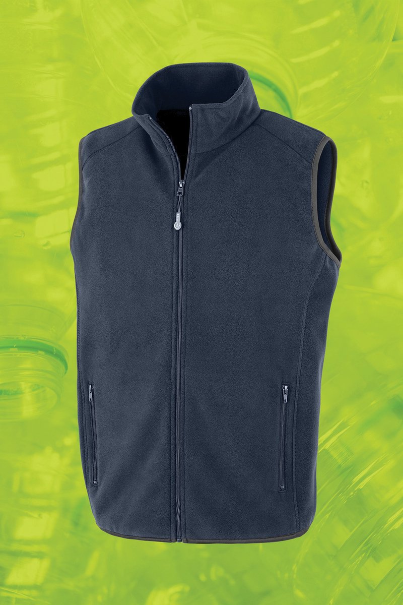 Result Recycled Fleece Polarthermic Bodywarmer RT904 - Navy - XL