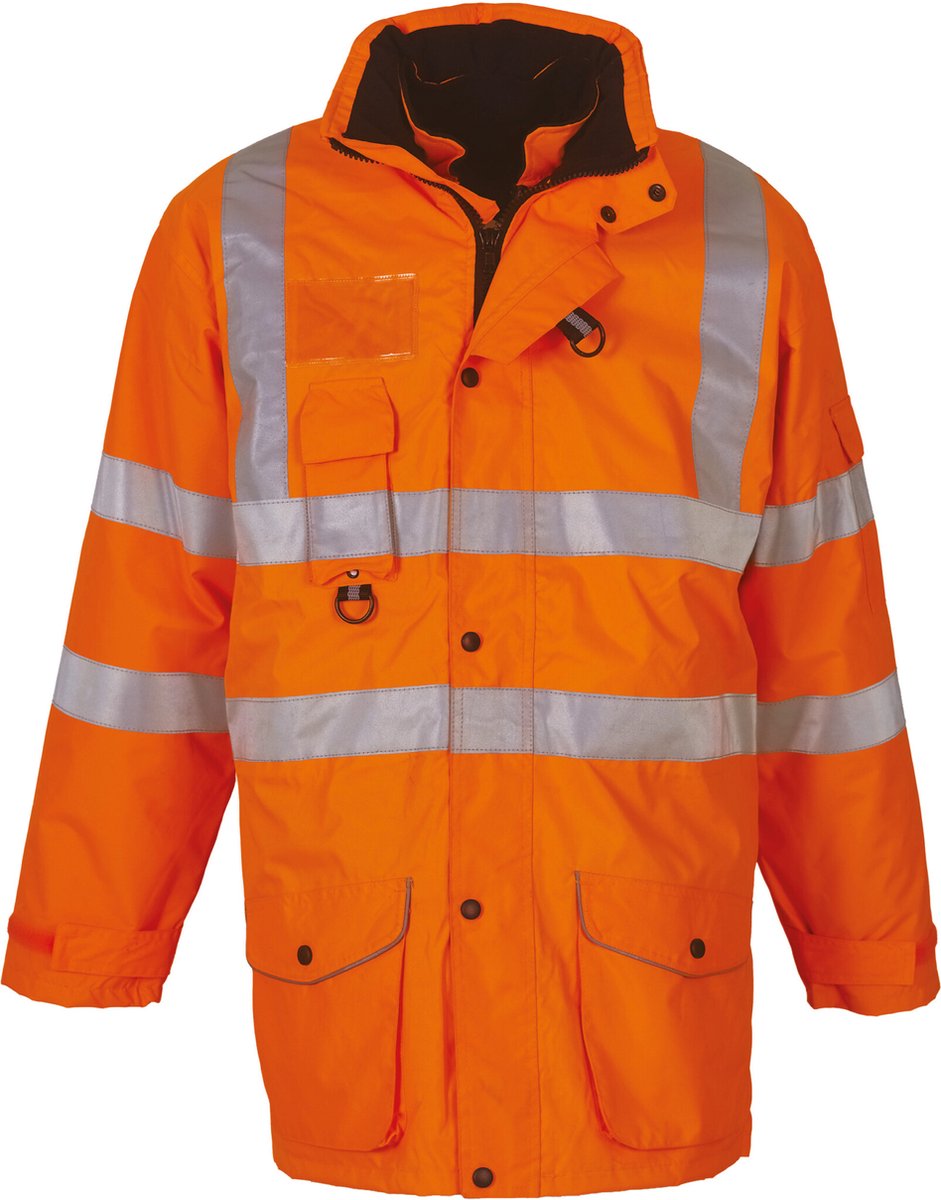 Yoko Signalisatie multifunctionele 7-in-1 jacks YHVP711 Hi Vis Oranje