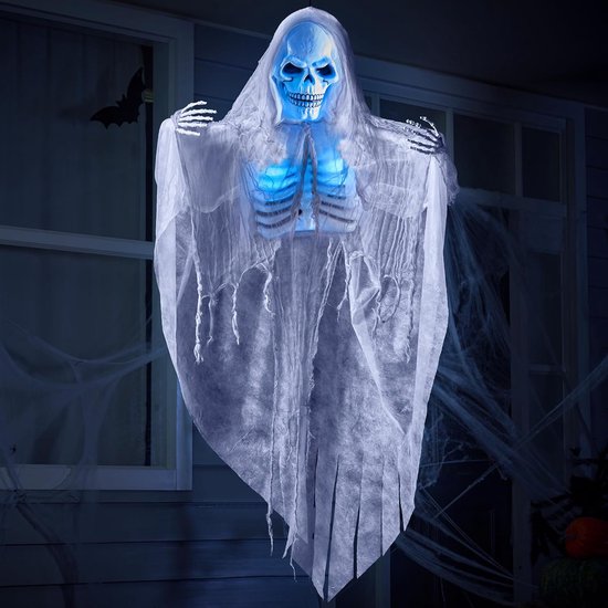 Halloween Skelet Gevangene Decoratie – Met Lichtgevende Ogen & Geluid