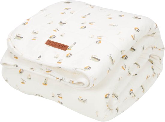 Wiegdeken Sailors Bay White