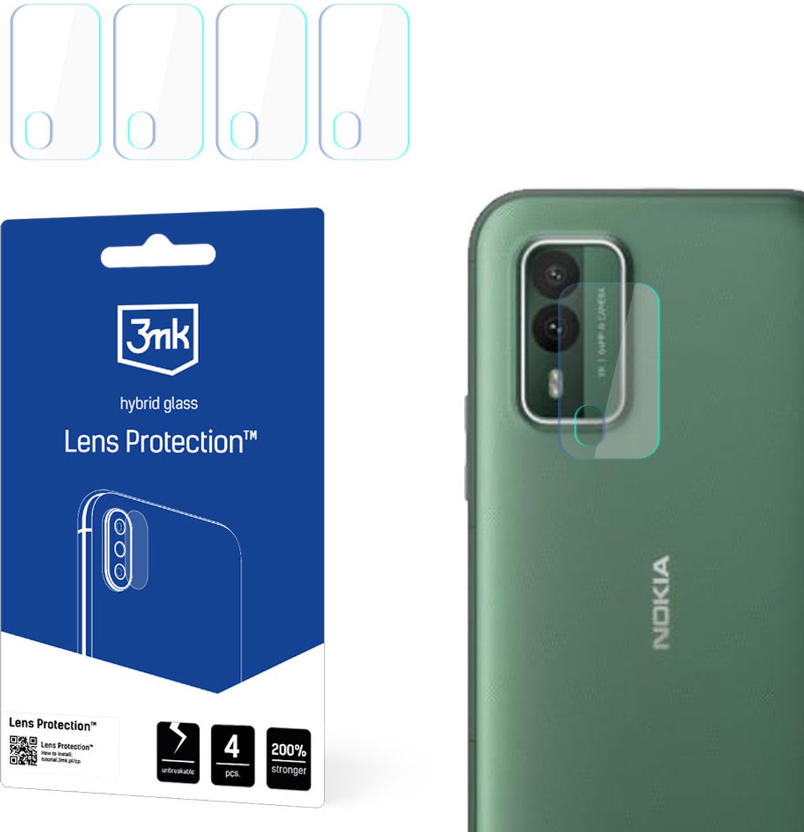 Nokia XR21 - 3mk Lens Protection