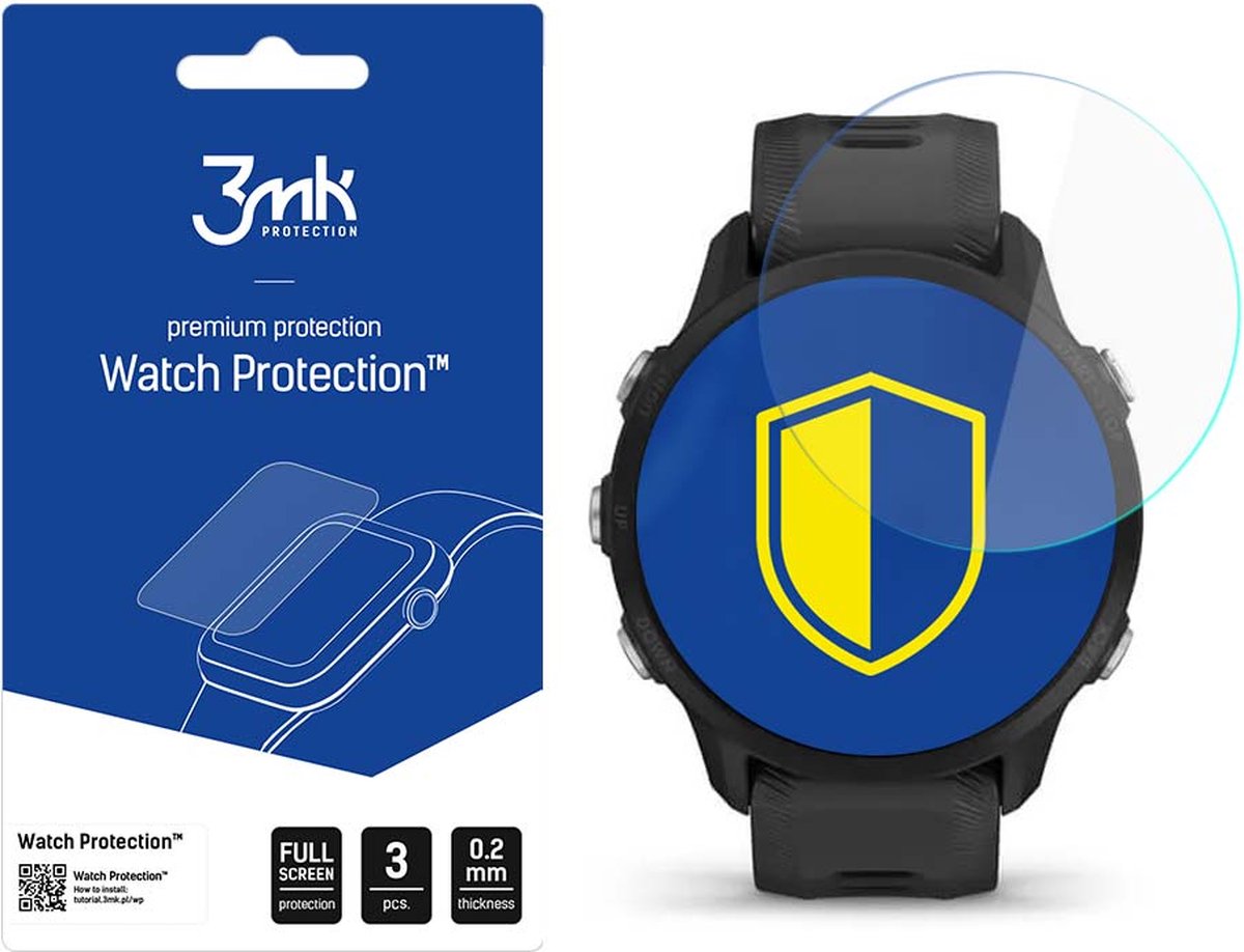 Garmin Forerunner 955 - 3mk Watch Protection v. FlexibleGlass Lite