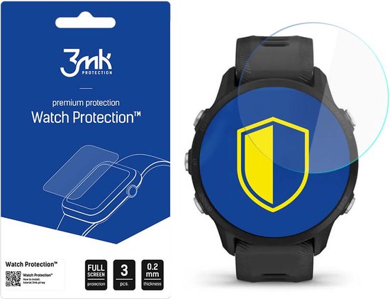 Garmin Forerunner 955 - Protection de montre 3mk contre FlexibleGlass Lite