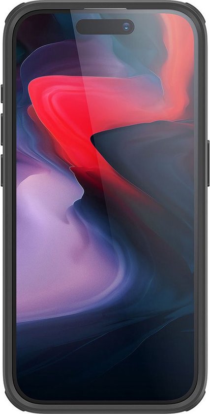 Étui HaloLock hybride Classic ESR adapté à Apple iPhone 15 Pro Max | Compatible avec MagSafe et HaloLock | Couverture arrière avec aimant | Noir