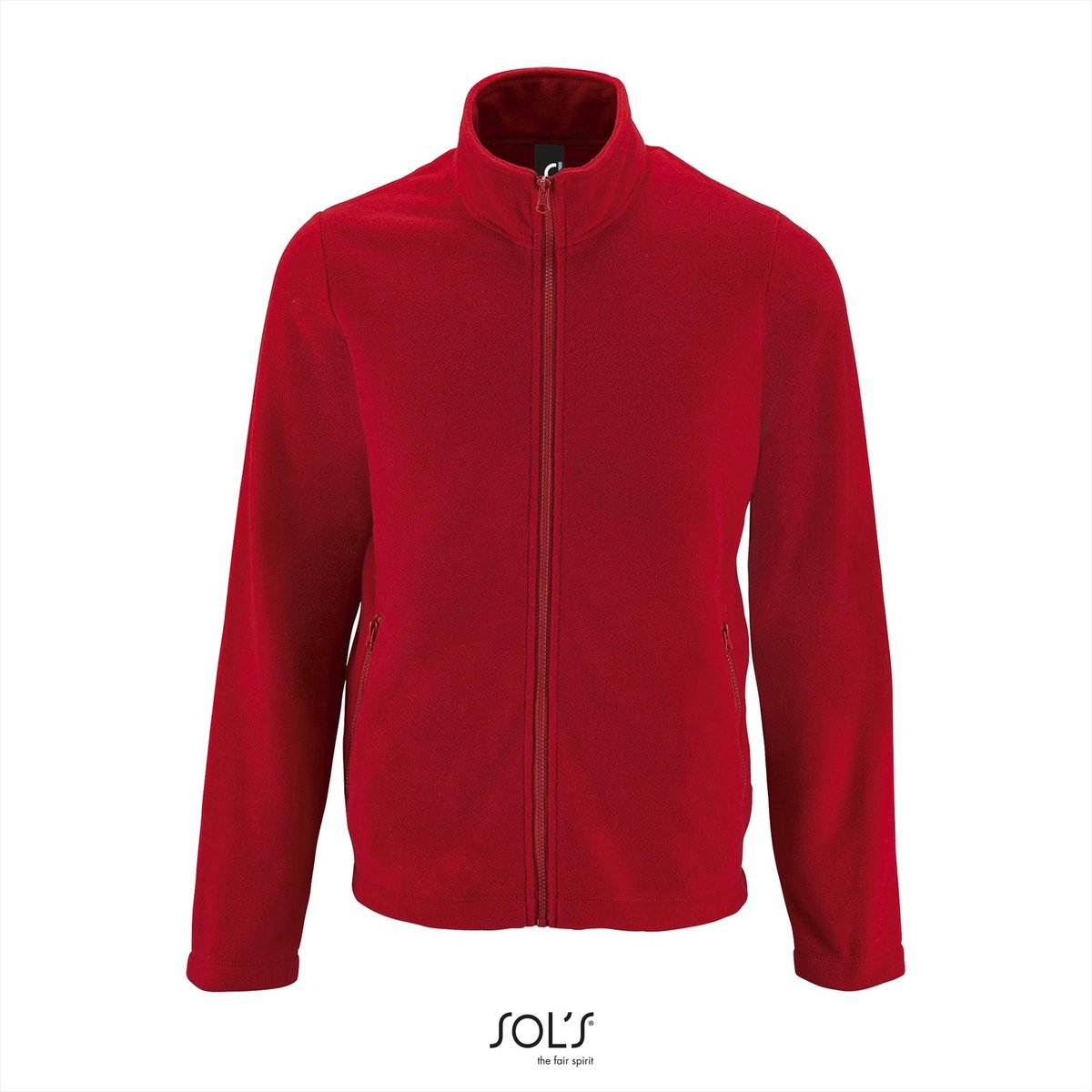 SOL’S Men´s Plain Fleece Jacket Norman L02093 Rood