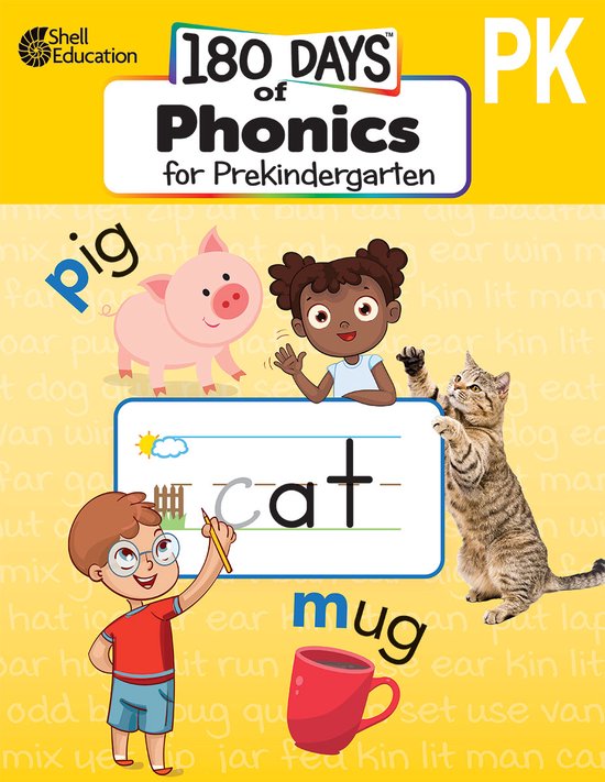 180 Days of Practice- 180 Days™: Phonics for Prekindergart ... - cover