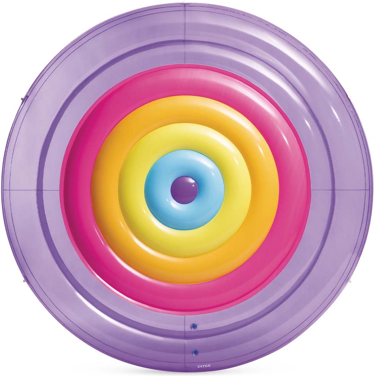 Intex Rainbow Fiesta Beach 201cm Luchtbed Voor Zwembad Roze 201cm
