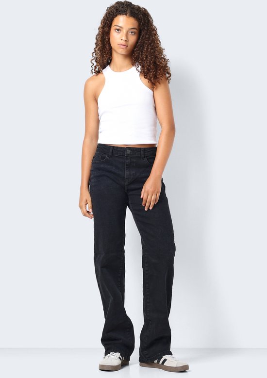 Noisy may Jeans Nmyolanda Nw Wide Jeans Noir 27029317 Denim Noir Taille Femme - W28