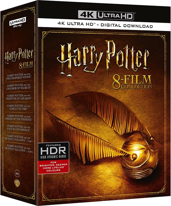 Harry Potter - Complete 8 - Film Collection (4K Ultra HD Blu-ray)