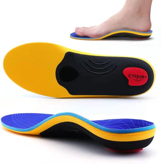 Semelles orthopédiques Fasciite plantaire et support de l'épine  calcanéenne bol