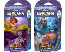 Disney Lorcana TCG: Ursula's Return - Starter Deck Display (8 Decks) - UK