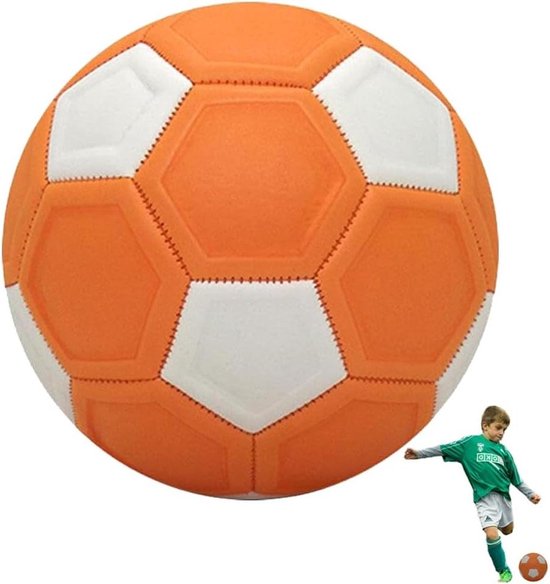 Foto: 20 cm curve bal voor outdoor spelletjes rubberen curve bal fun sport softbal kickerball cadeau voor kinderen