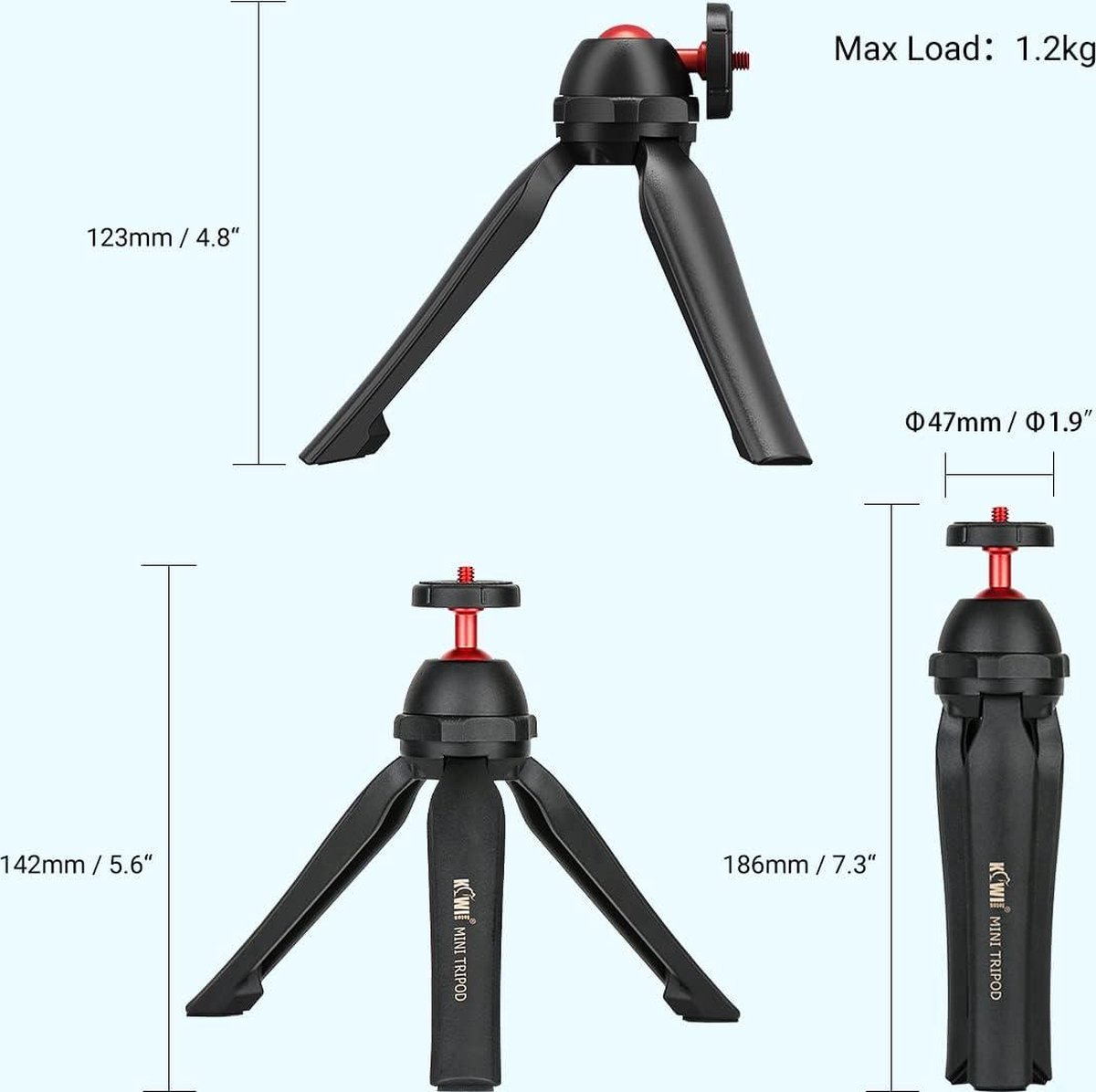 Newowa ini trípode portátil de ano para Sony ZV1 RX100 VII 1 2 3 4 5 6 7 A6000 a6100 Newowa ini trípode portátil de ano para Sony ZV1 RX100 VII 1 2 3 4 5 6 7 A6000 a6100