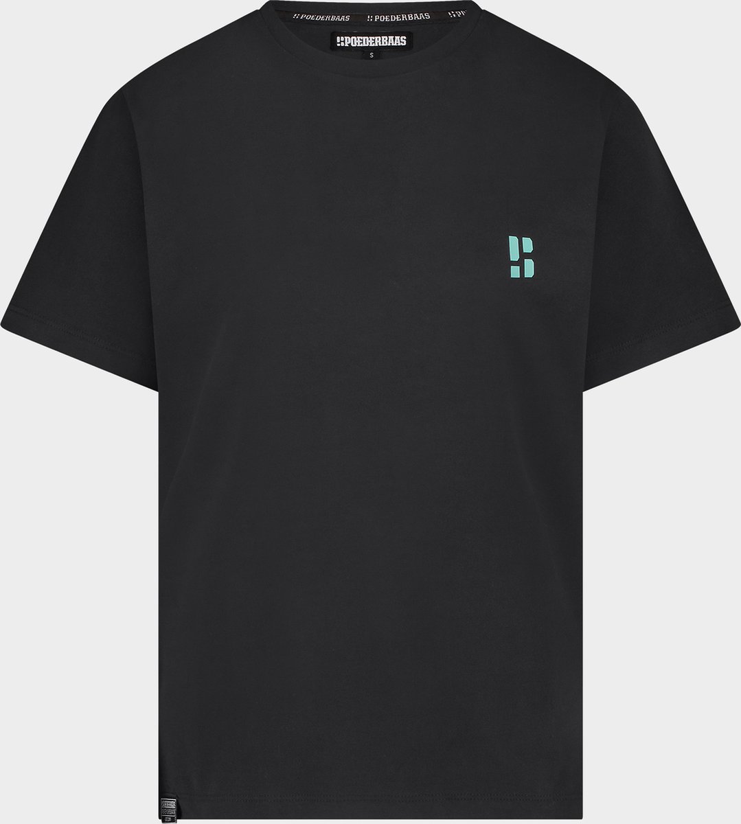 Poederbaas Arty T-shirt Women Zwart