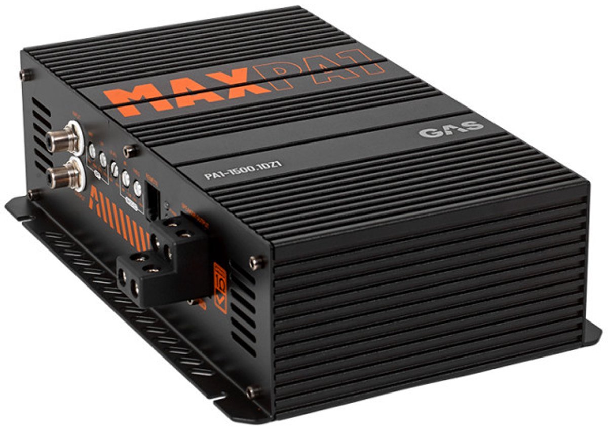 Gas Audio Power Gas Max Level Pa1 Mono Amplifier 1ohm voor Auto Geluidssystemen en Hoogwaardige Geluidskwaliteit