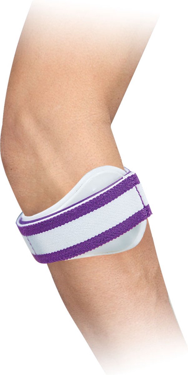 E-life – Epi Med Elleboogbrace – Elleboog ondersteuning bij golfers- en tenniselleboog - XL - Universeel - Wit