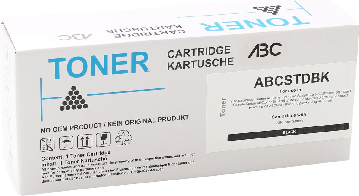 ABC huismerk toner geschikt voor Lexmark 66S2X00 31000 paginas geschikt voor MS631dw MS632dwe MX632adwe