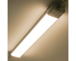 ANTEN LED Vochtbestendige Armatuur Led Verlichting met Armatuur 18W 60cm IP65 4000K 1980Lumen Plafondlamp LED TL Werklamp