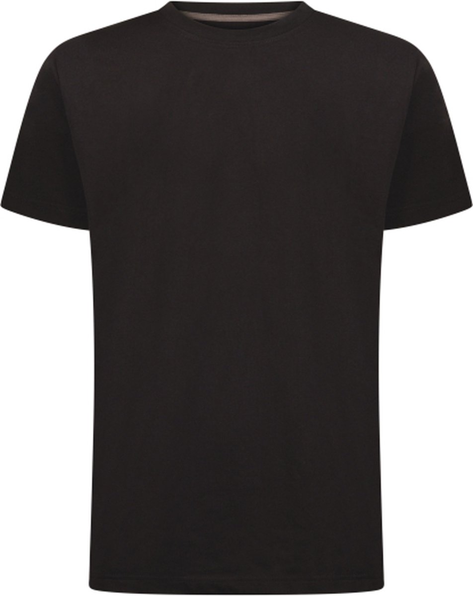 B2B Cotton T-shirt 160 white - Black - 3XL
