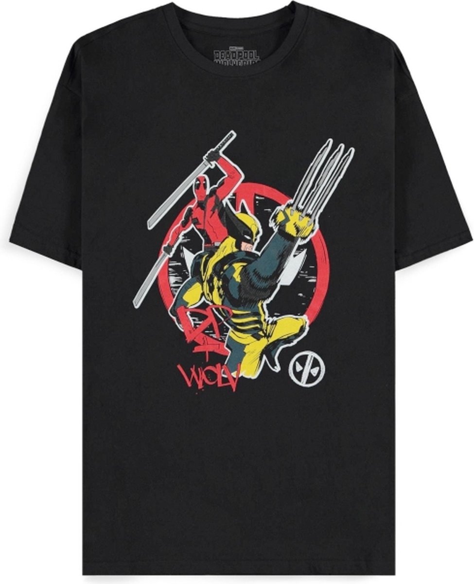Deadpool - Deadpool -DP+ Wolvie - Short sleeve T-shirt EXTRA LARGE