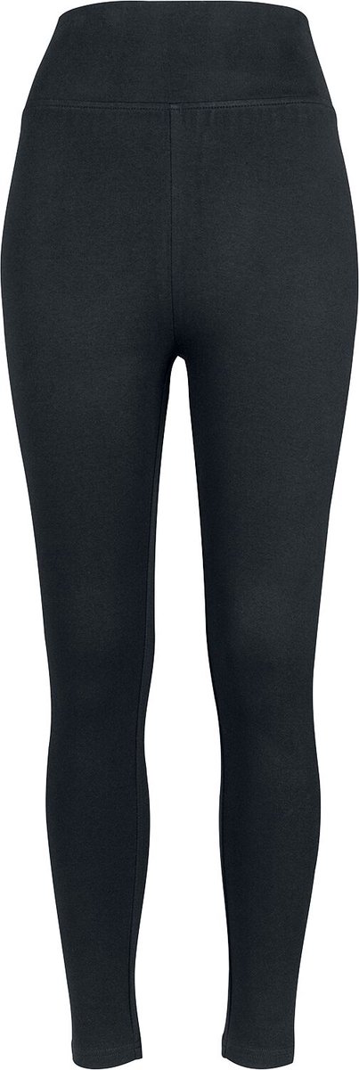 Urban Classics High Waist Jersey Dames Legging – XS Zwart