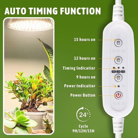 Plantlamp LED, EWEIMA Grow Light In Hoogte Verstelbaar Met 3 Lichtstanden, 10 Soorten Helderheid En Timer 3 9 12 Uur Plantlicht Ideaal Voor Kas Vetplanten Kleine Planten Plantlamp LED, EWEIMA Grow Light In Hoogte Verstelbaar Met 3 Lichtstanden, 10 Soorten Helderheid En Timer 3 9 12 Uur Plantlicht Ideaal Voor Kas Vetplanten Kleine Planten