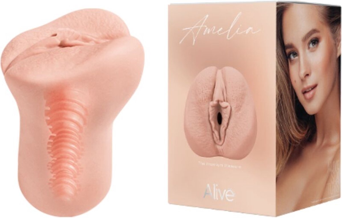 Goedkoopste ALIVE - AMELIA MANNELIJKE MASTURBADOR VAGINAAL SUPER REALISTISCH VLEES | MASTURBATOR | MANNEN MASTURBATOR | SEX TOYS VOOR MANNEN | SEKSSPEELTJES VOOR MANNEN